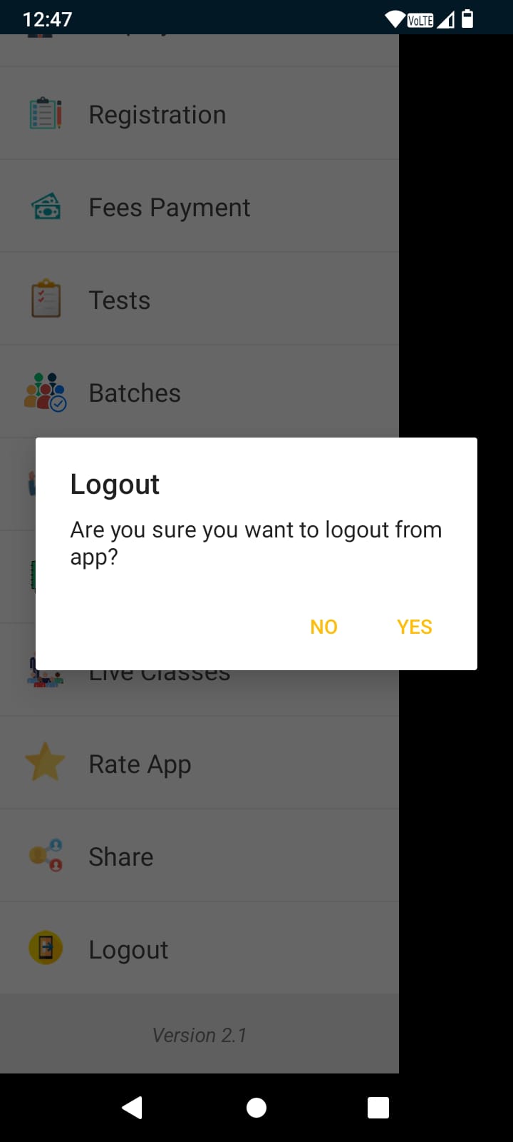 Logout